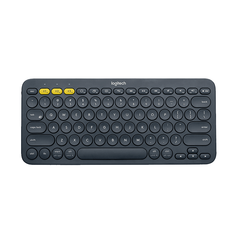 罗技 K380多设备蓝牙键盘 黑色