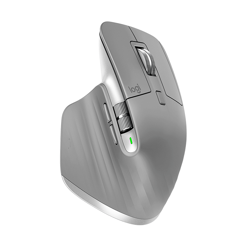 罗技 MX Master 3 无线蓝牙鼠标 砂岩灰