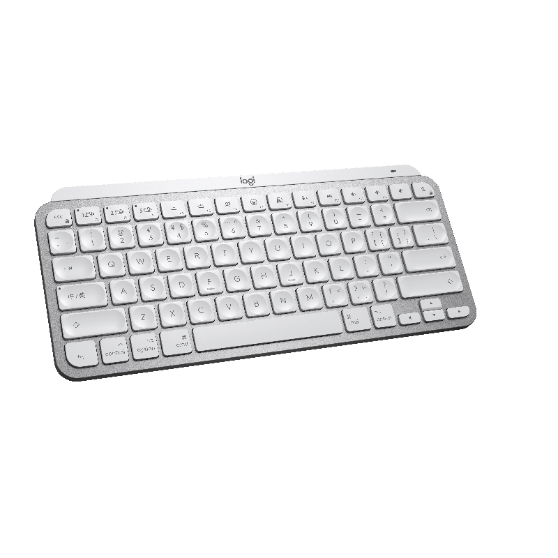 罗技 MX Keys Mini For Mac键盘 浅灰【送PU鼠标垫+MIGO保温杯】