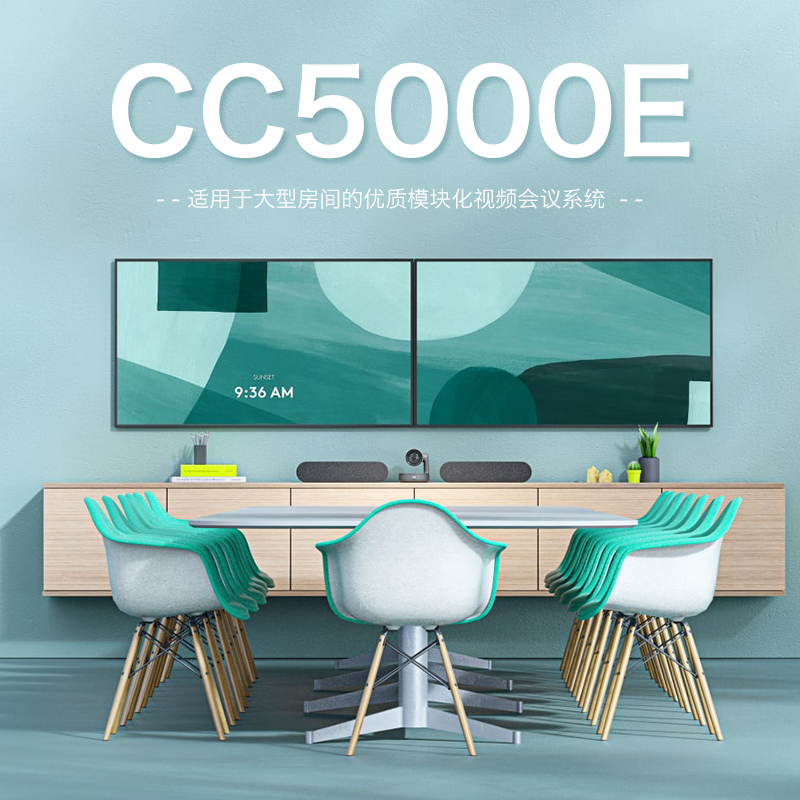 罗技 CC5000e 商务高清音视频会议系统