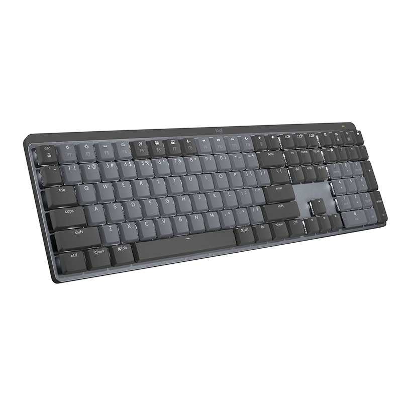 罗技大师系列 MX 紧凑型机械键盘 石墨色 段落青轴