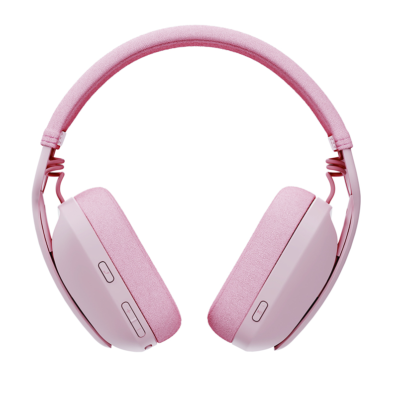 罗技 Zone vibe 100无线蓝牙耳机 粉色