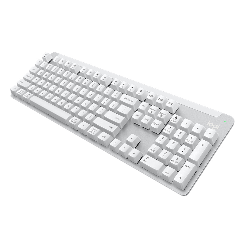 罗技K865 无线机械键盘 珍珠白