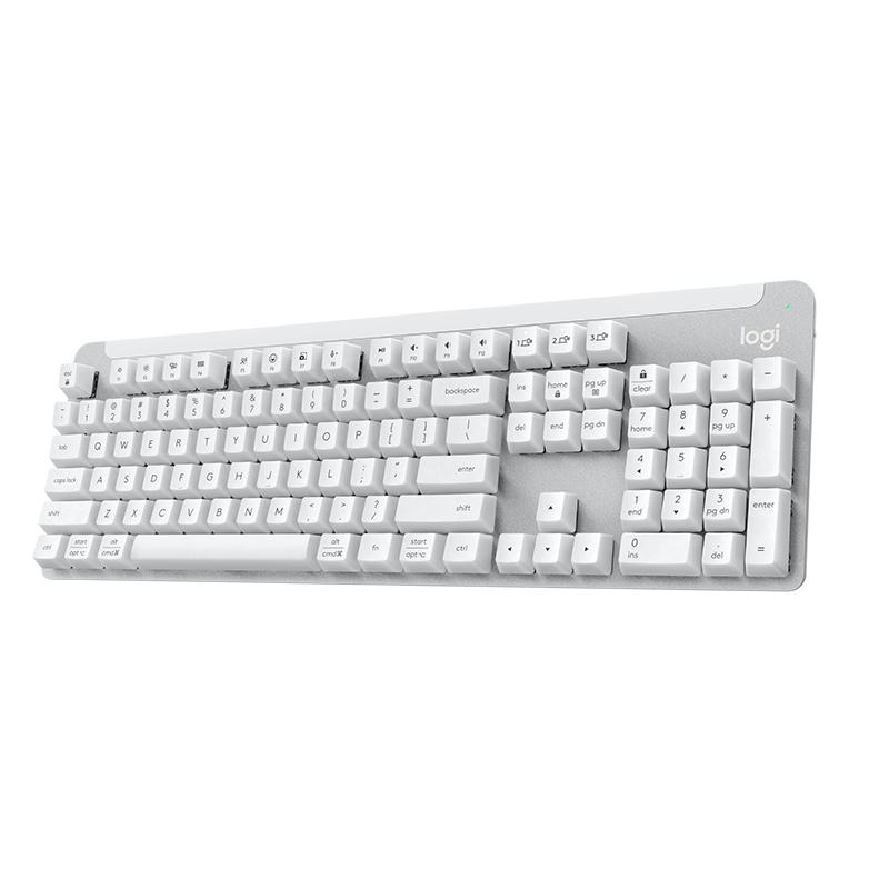 罗技K865 无线机械键盘 珍珠白