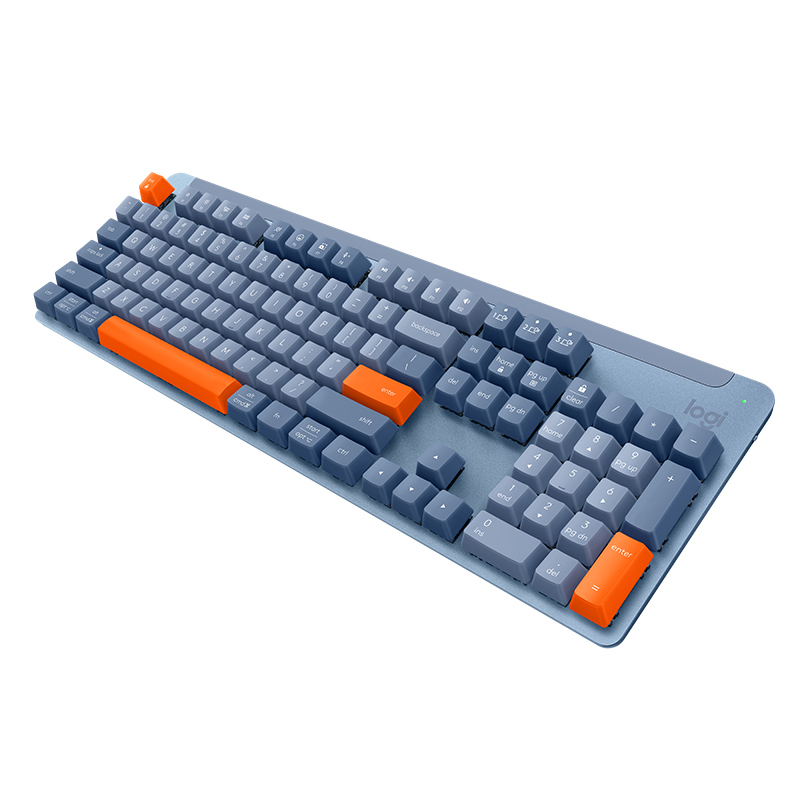 罗技K865 无线机械键盘 雾霭蓝