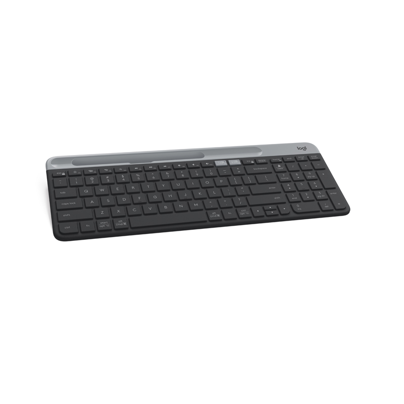 罗技 K580 轻薄多设备无线键盘 黑色