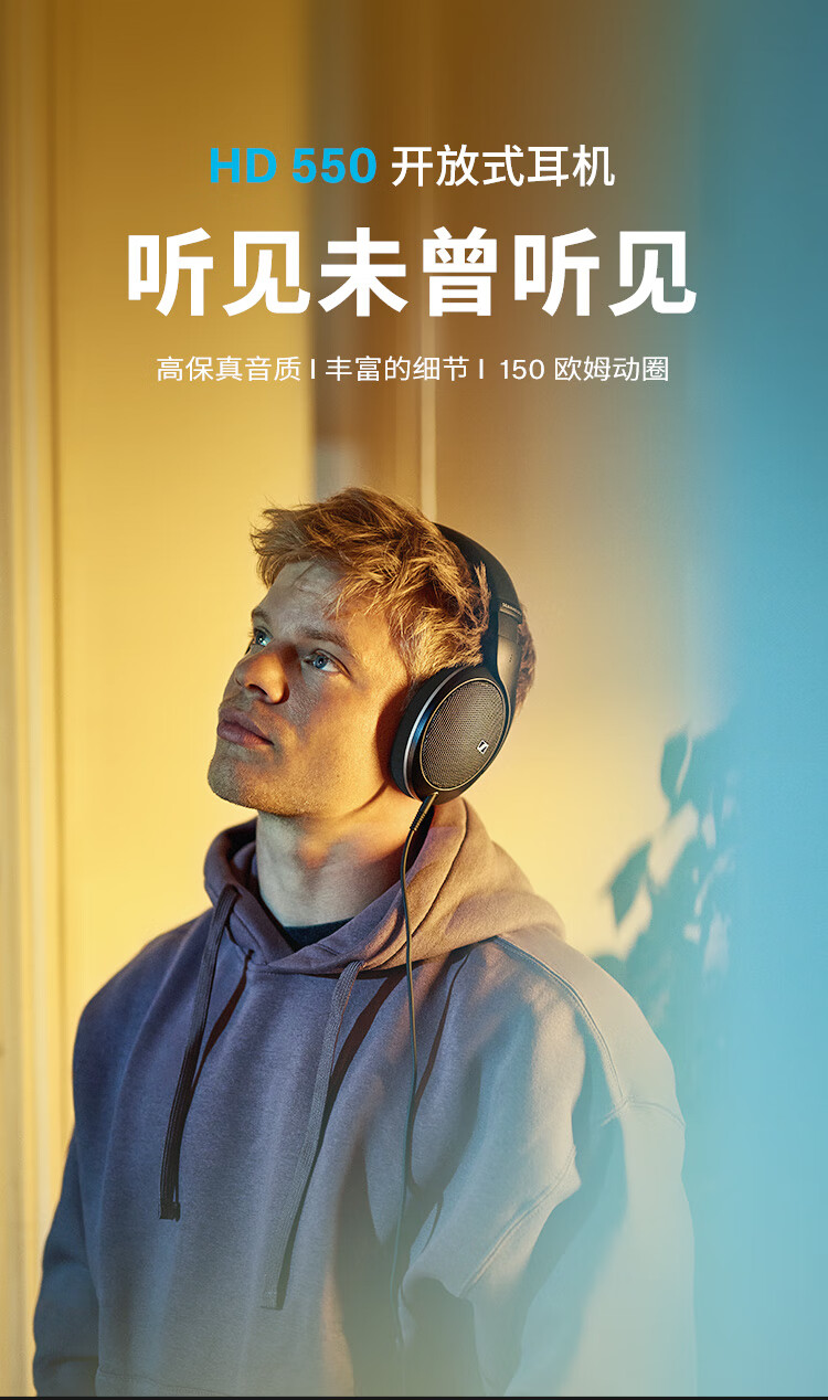 图片[1]-SENNHEISER/森海塞尔HD 550-宸音音频- 官方网站及在线商城